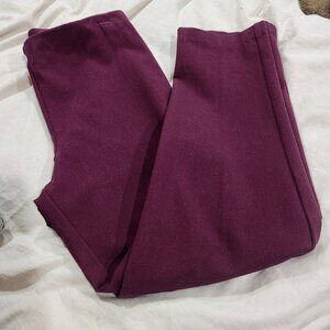 Karen Kane Maroon Skinny Pants